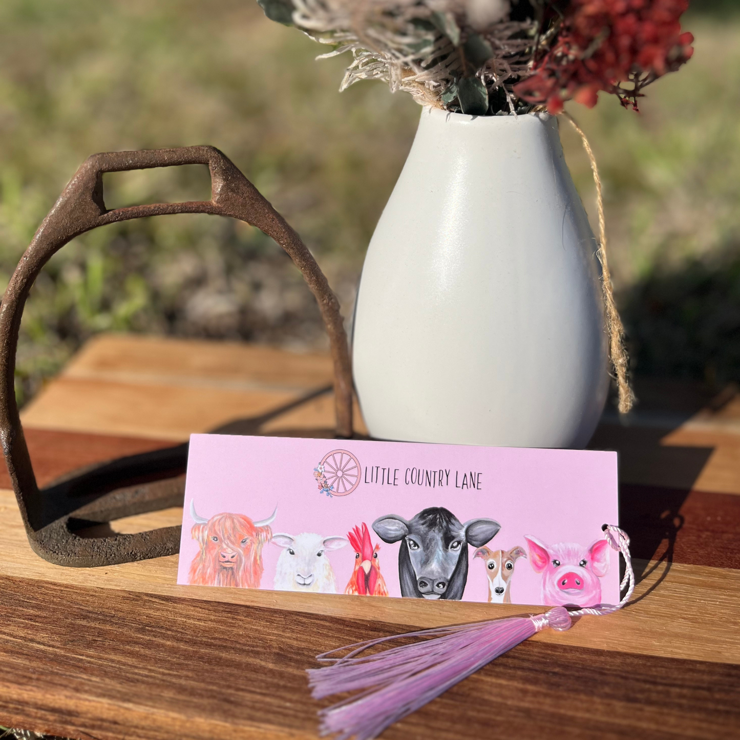 PENELOPE COW BOOKMARK