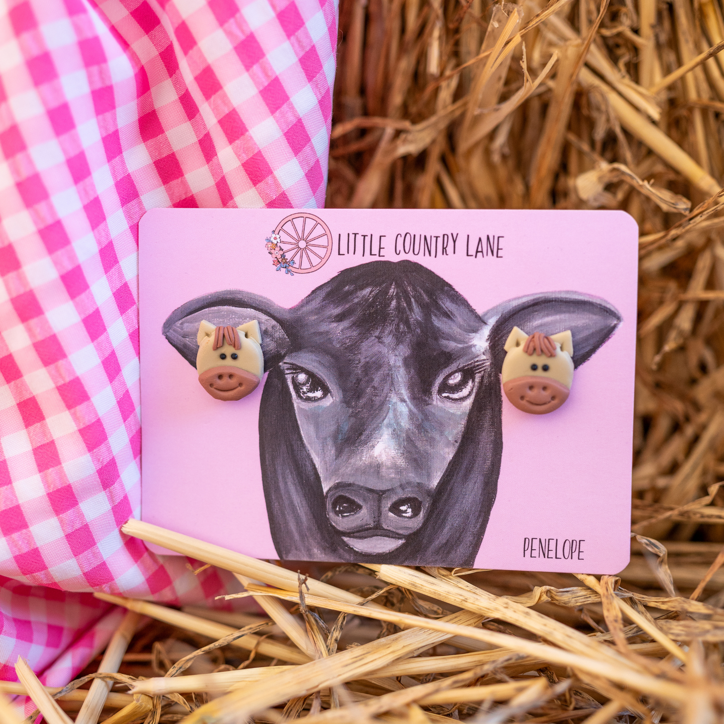HORSE - FARM FRIENDS EARRINGS (STUDS)