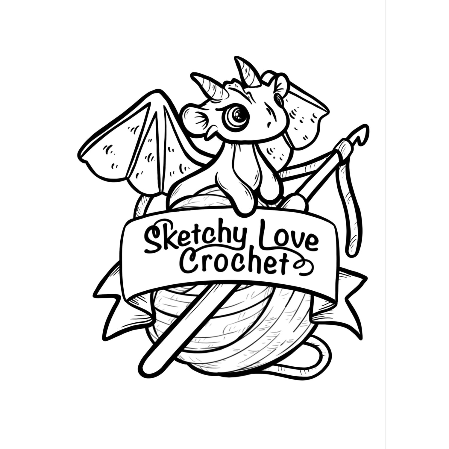SKETCHY LOVE CROCHET