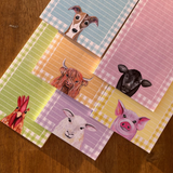 Farm Friends DL Notepad | Made in Australia