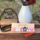HIGHLAND COW BOOKMARK