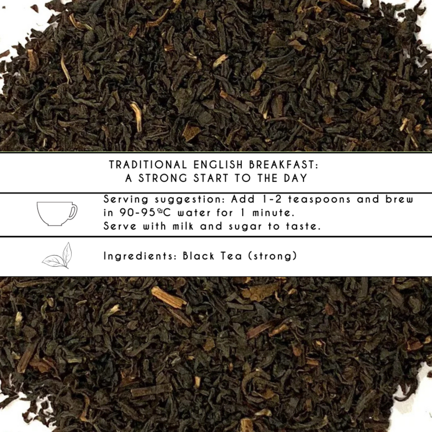 RISE & SHINE | LOOSE LEAF ORGANIC TEA | 75G NET