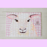 PUZZLE  - SHEEP - 98 PIECE A4