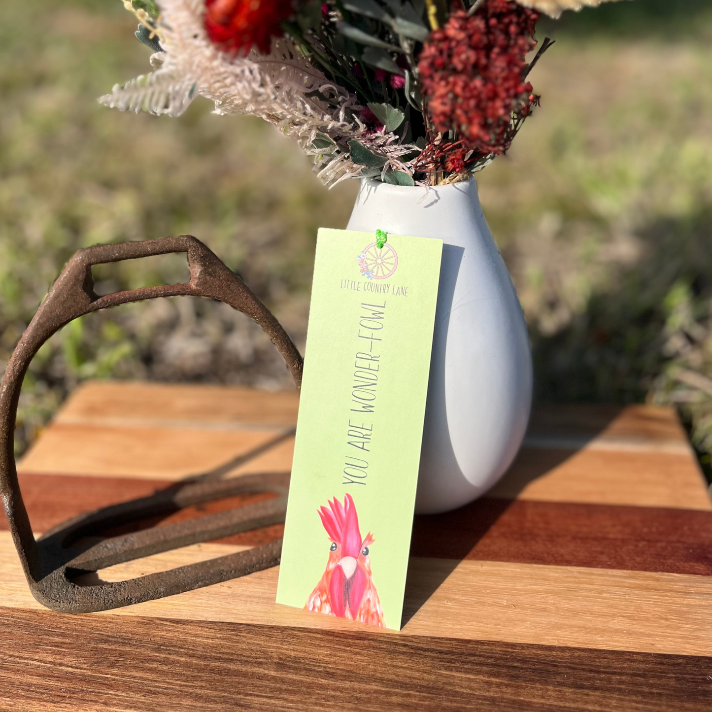 CHICKEN BOOKMARK