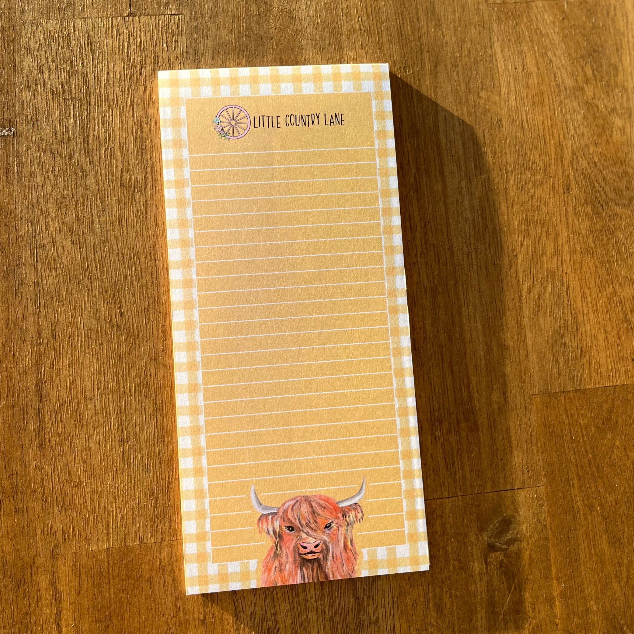 Farm Friends DL Notepad | Made in Australia