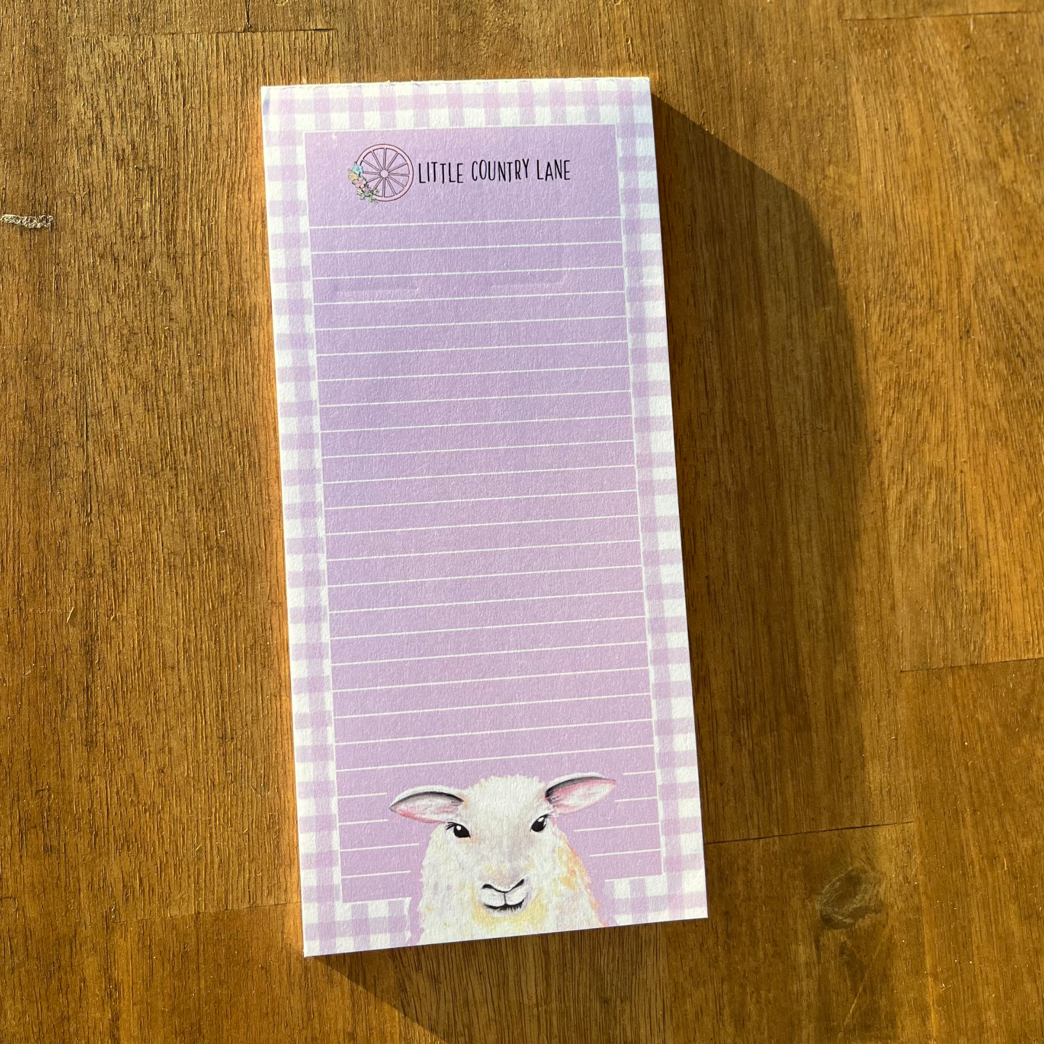 Farm Friends DL Notepad | Made in Australia