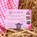 BLUE FLOWER EARRINGS | STUDS