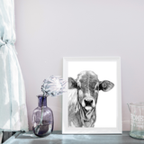 CLASSIC FARM ANIMAL ART PRINTS | A4