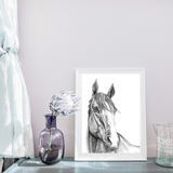 CLASSIC FARM ANIMAL ART PRINTS | A4