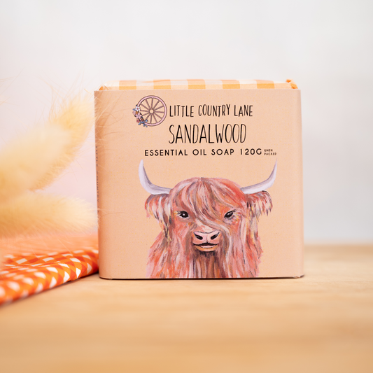 SANDALWOOD ESSENTIAL OIL SOAP