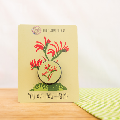 KANGAROO PAW - SEED CARD
