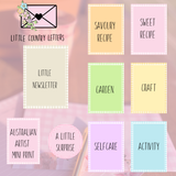 LITTLE COUNTRY LETTERS SNAIL MAIL CLUB - MONTHLY SUBSCRIPTION