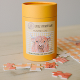 PUZZLE  - HIGHLAND COW - 98 PIECE A4