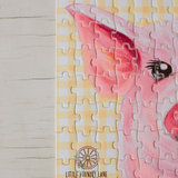 PUZZLE  - PIG - 98 PIECE A4