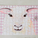 PUZZLE  - SHEEP - 98 PIECE A4