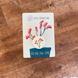 KANGAROO PAW - RED | SEED CARD
