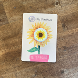 SUNFLOWER | SEED CARD