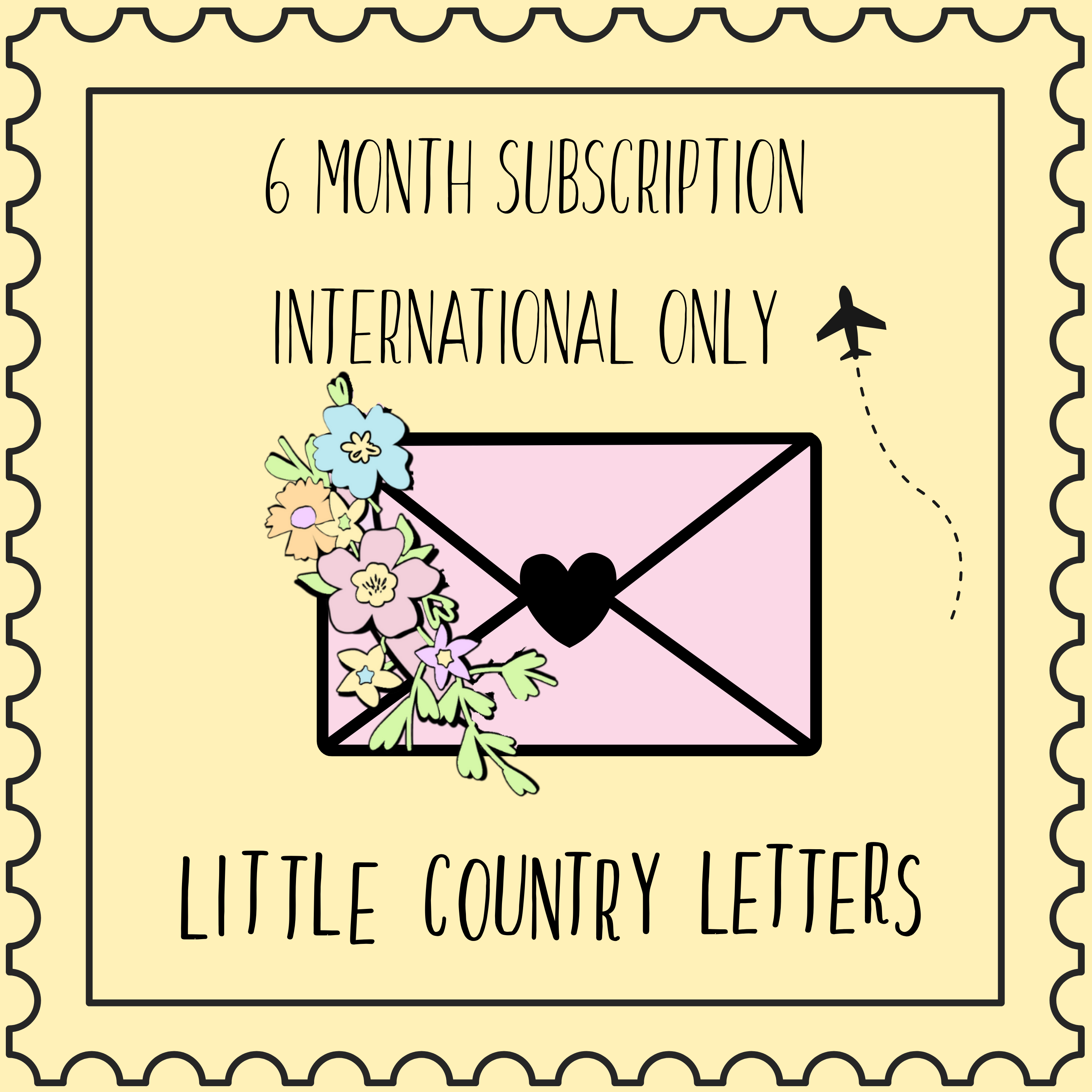 Little Country Letters Snail Mail Club | 6 or 12 MONTH SUBSCRIPTION | INTERNATIONAL