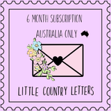 Little Country Letters Snail Mail Club | 6 or 12 MONTH SUBSCRIPTION | AUSTRALIA