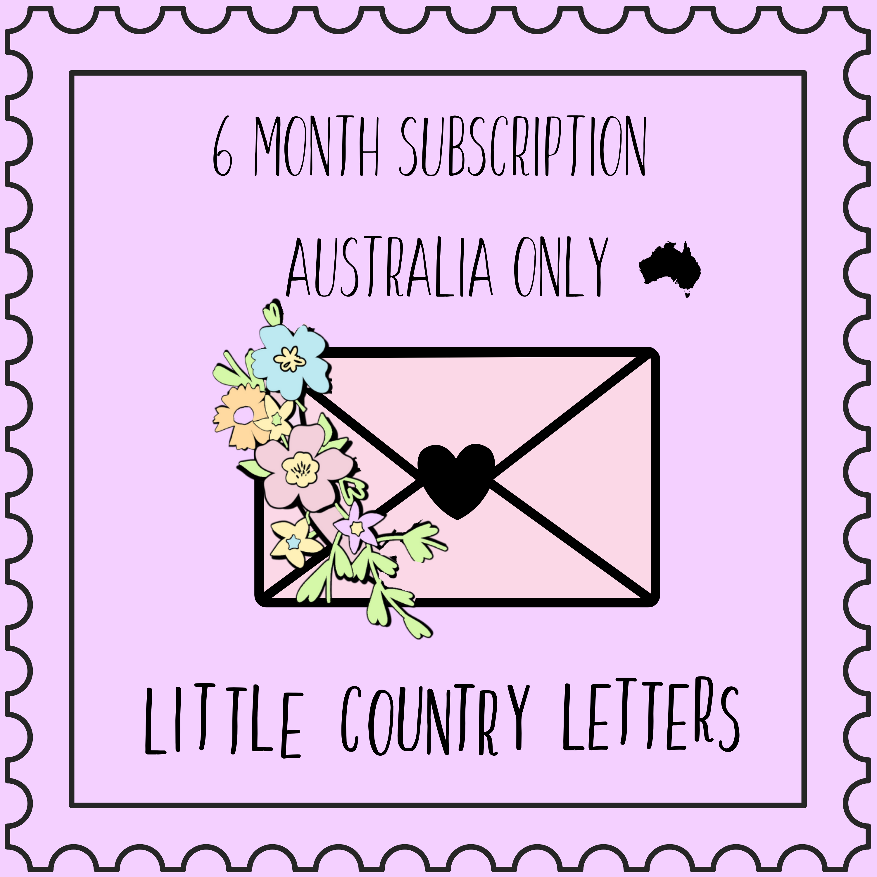 Little Country Letters Snail Mail Club | 6 or 12 MONTH SUBSCRIPTION | AUSTRALIA