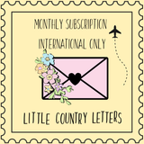 Little Country Letters Snail Mail Club | MONTHLY SUBSCRIPTION | INTERNATIONAL