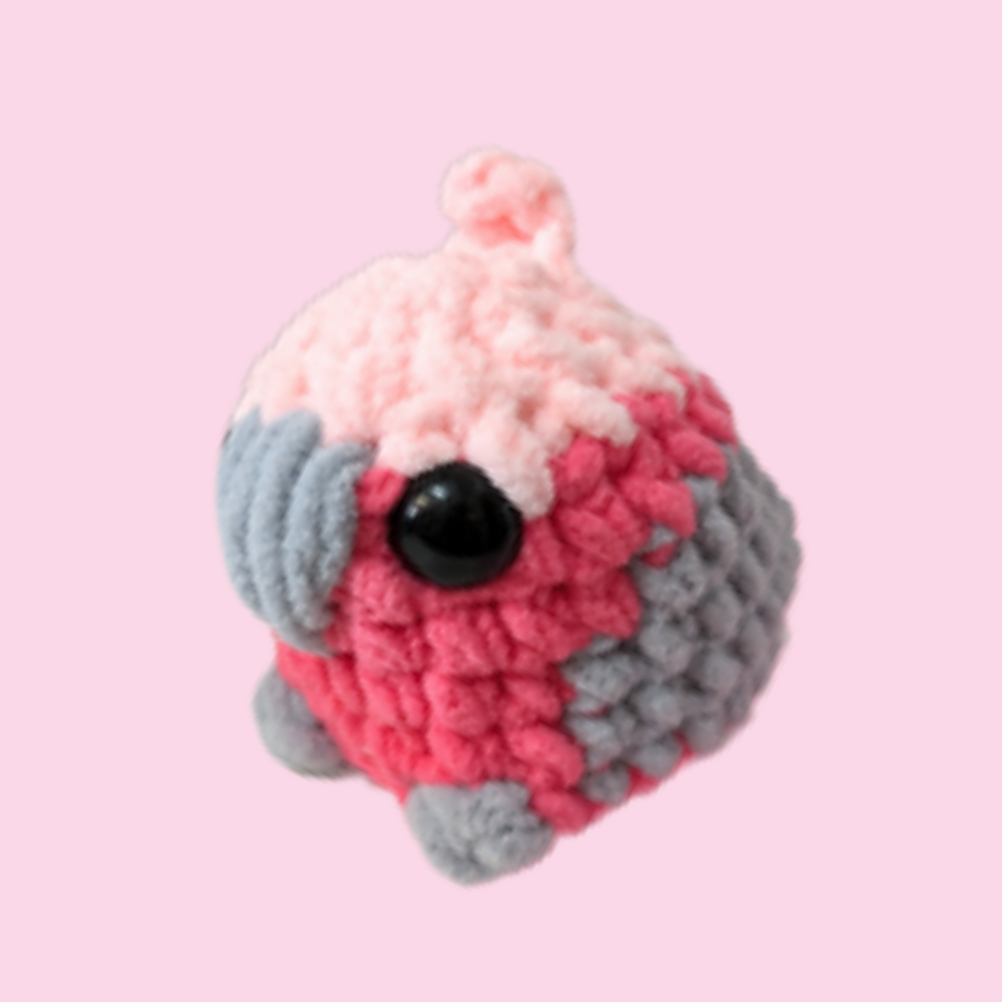 CROCHET - PINK GALAH