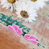 COUNTRY HAT - STUD EARRINGS