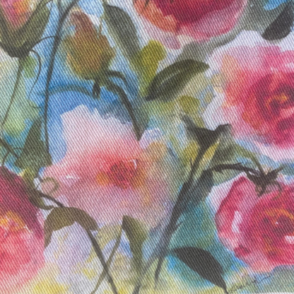 BAG / PENCIL CASE -RAMBLING ROSES