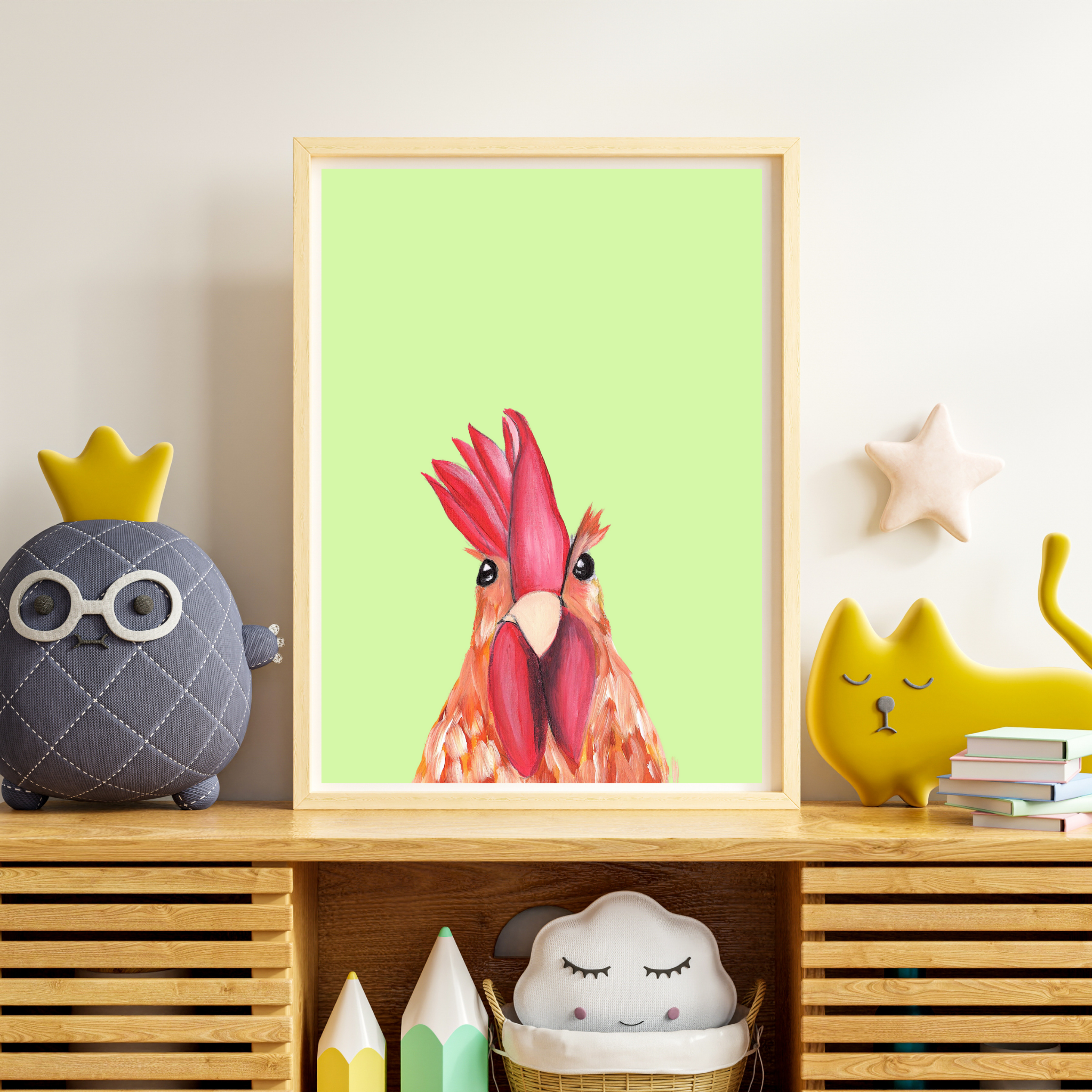 FARM ANIMAL ART PRINTS | A4