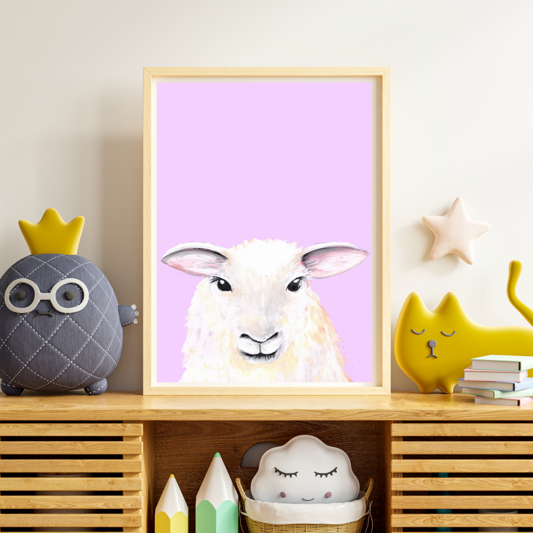 FARM ANIMAL ART PRINTS | A4